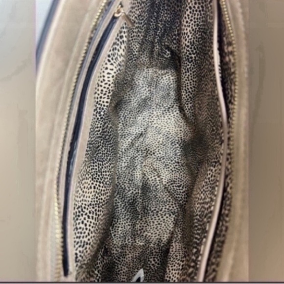 Light Heather Green/Tan Shoulder Bag / Tote Bag - Picture 4 of 4